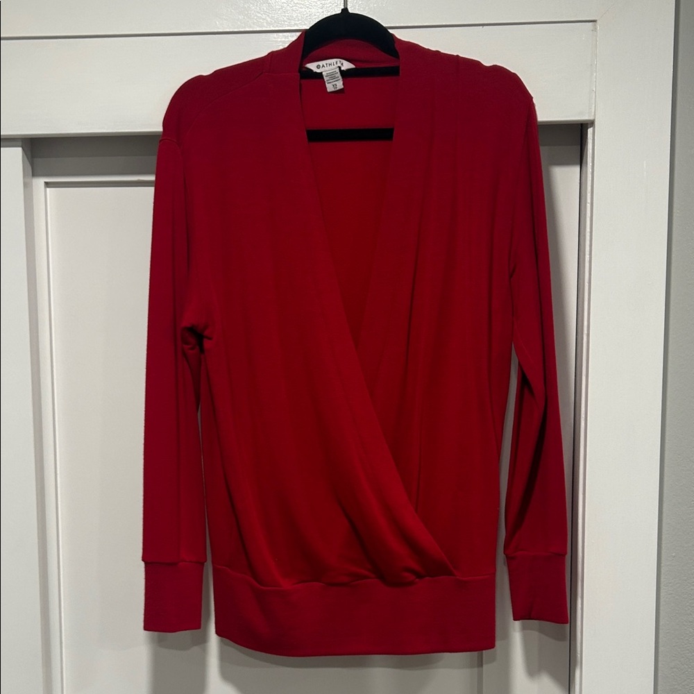 Like New! Athleta Wrap Sweatshirt - XS
